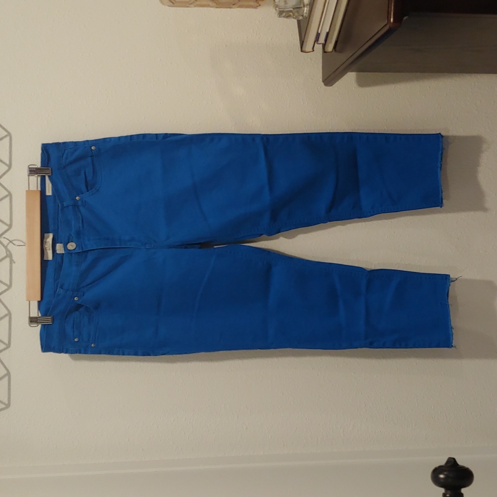 Vintage American Blues Weekend Crop Blue Jeans Size 12/31